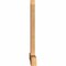 Ekena Millwork Eugene Smooth Timber Gable Bracket, Western Red Cedar, 72"W x 48"H x 3 1/2"D x 5 1/2"F, 16/12 Pitch GBW072X48X0406EUG00SWR - alternate 5